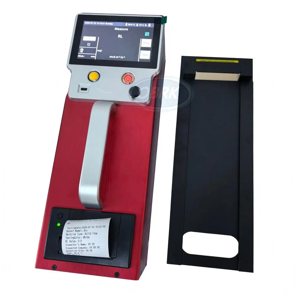 Portable rainy night retroreflectometer operation procedure